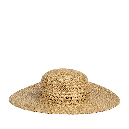 Соломенная шляпа женская